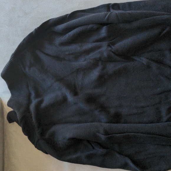 Black quarter zip sweatshirt - Picture 3 of 3